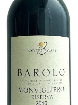 Poderi Roset Barolo Monvigliero Riserva 2016 For Cheap