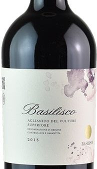 Basilisco BASILISCO AGLIANICO DEL VULTURE SUPERIORE 2013 Online Hot Sale