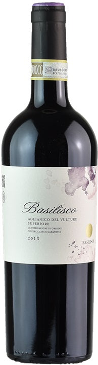 Basilisco BASILISCO AGLIANICO DEL VULTURE SUPERIORE 2013 Online Hot Sale