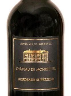 Château de Monrecueil Bordeaux Superieur Rouge 2015 Online Sale