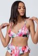 Satin Jacquard Bralette Cheap