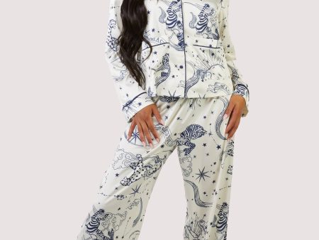 Celestial Long Sleeved Pyjama Set For Cheap