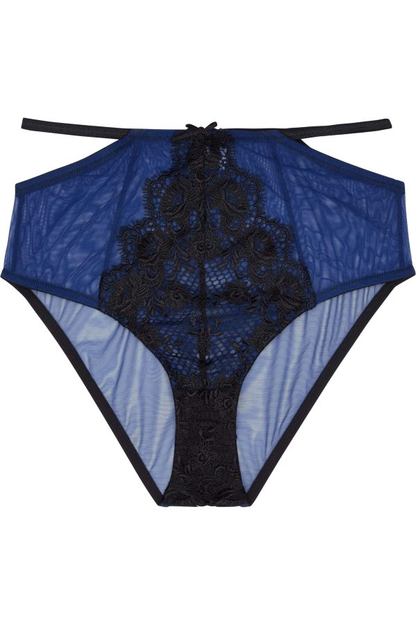 Tabitha Blue Embroidery HW Brief Online Sale