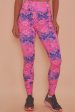 Wolf & Whistle Pink Marble Leggings Discount