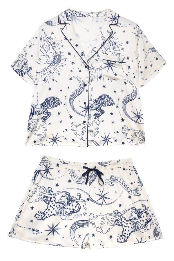 Celestial Short Sleeved Pyjama Set Online