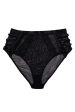 Ericka Black High Waist Brief For Cheap