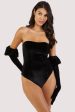 Halina puff-sleeve body with gloves For Discount