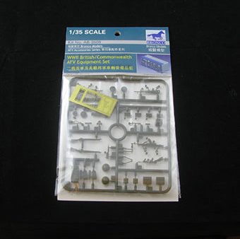 AB3509 1 35 WWII British Commonwealth AFV equipment set Plastic Model Kit Fashion