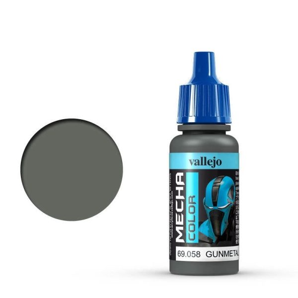 69058 Mecha Colour Gunmetal 17ml Acrylic Airbrush Paint Online