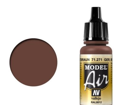 71271 Model Air German Red Brown 17 ml Acrylic Airbrush Paint Hot on Sale