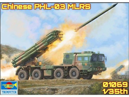 01069 1 35 PHL03 Multiple Launch Rocket System Plastic Model Kit For Cheap