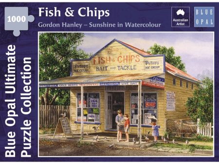 1000pc Hanley  Fish and Chips Cheap