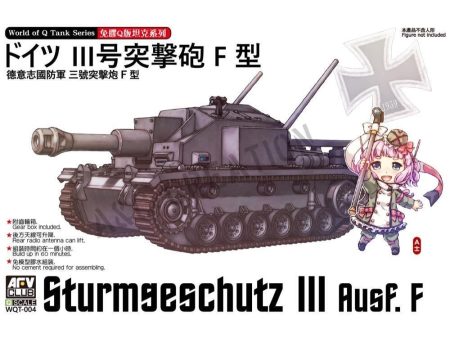 WQT004 Egg QSturmgeschutz III Ausf. F Plastic Model Kit Hot on Sale