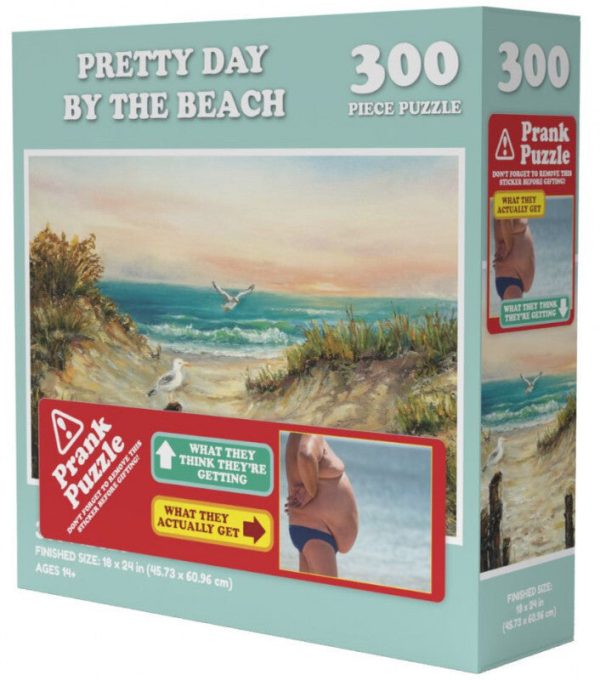 Doing Things Beach Prank Puzzle For Sale