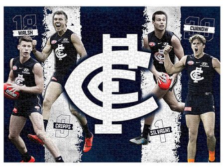 1000pc AFL Carlton Blues 4 Player Online now