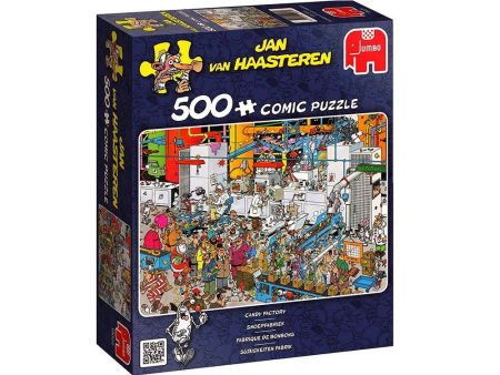 500pc Jan van Haasteren  Candy Factory Fashion