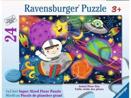 24pc Space Rocket Super Sized Puzzle Sale