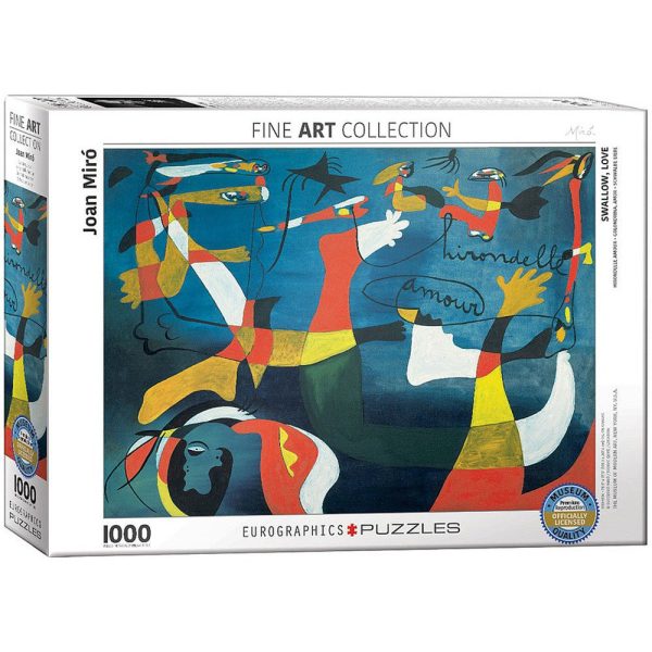 1000pc Miro Swallow Love Fashion