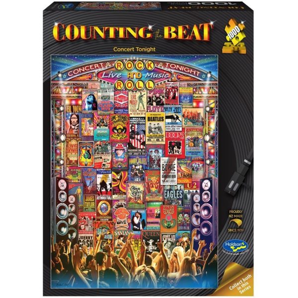 1000pc Counting The Beat Concert Tonight Online