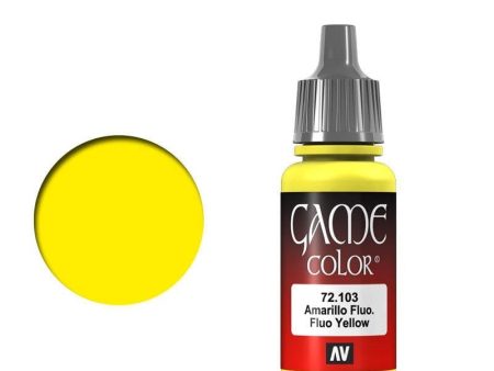 Game Colour Fluorescent: Yellow 18ml For Sale