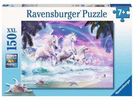 150pc Unicorns on the Beach Puzzle Online now