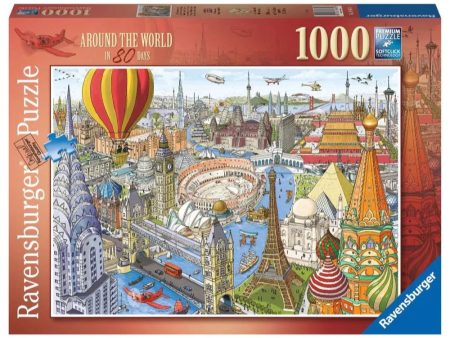 1000pc Around the World in 80 Days Fashion