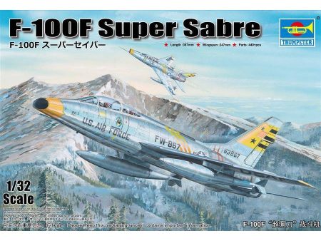 02246 1 32 F100F Super Sabre Plastic Model Kit Online Hot Sale