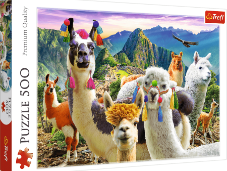 500pc Llamas In The Mountains Supply