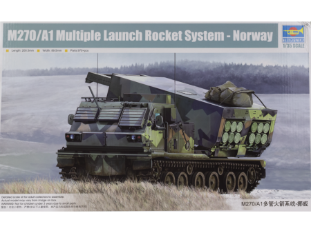 01048 1 35 M270 A1 Multiple Launch Rocket System ?Norway Plastic Model Kit For Discount