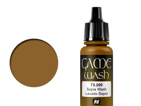 Game Colour Wash: Sepia  18ml Cheap