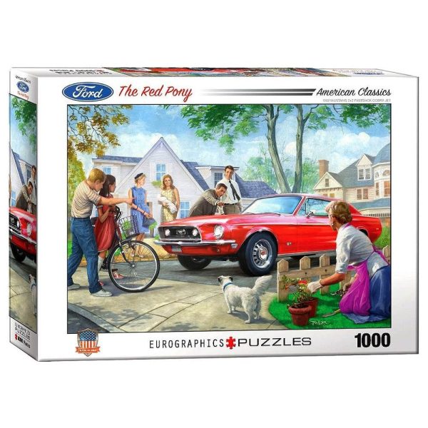 1000pc American Classics Red Pony Hot on Sale