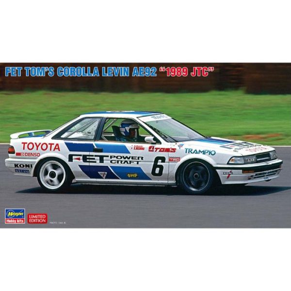 1 24  FET TOM S COROLLA LEVIN AE92   1989 JTC Online Sale