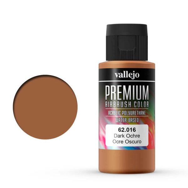 62016 Premium Colour Dark Ochre 60 ml Acrylic Airbrush Paint Sale