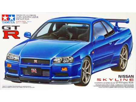 1 24 Nissan Skyline GTR R34 VSpec Online now