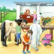 3x49pc A Day at the Stables Puzzle Online Sale