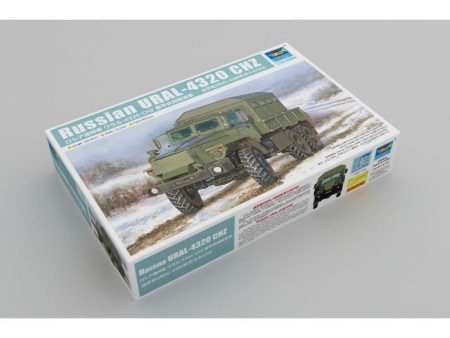 01071 1 35 Russian URAL4320 CHZ Plastic Model Kit on Sale