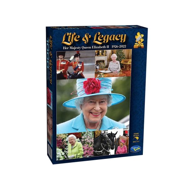 1000pc HM Queen Elizabeth II Life & Legacy Puzzle Online